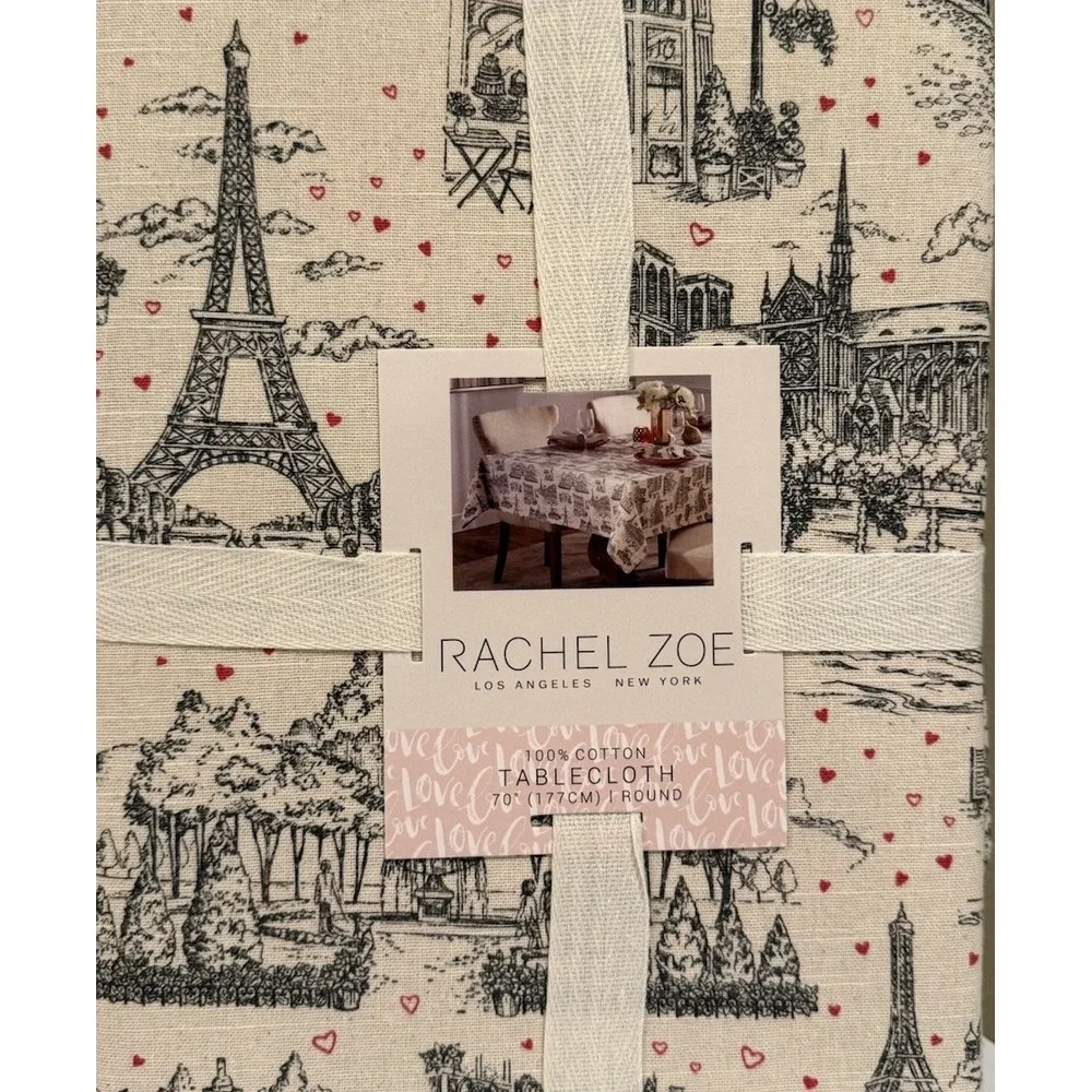 Rachel Zoe Paris Pink‎ Hearts Eiffel Tower  70